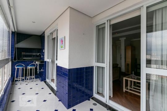 Varanda Gourmet de apartamento para alugar com 3 quartos, 104m² em Vila Gomes Cardim, São Paulo