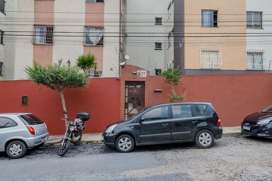 Fachada de apartamento à venda com 3 quartos, 70m² em Monsenhor Messias, Belo Horizonte