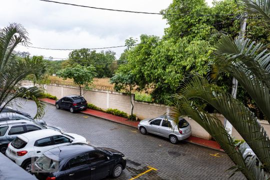 Vista da Área de Serviço de apartamento para alugar com 2 quartos, 45m² em Campo Grande, Rio de Janeiro