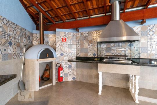 Área comum - Churrasqueira de apartamento à venda com 2 quartos, 86m² em Jardim Paraíso, São Paulo
