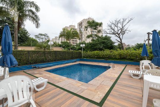 Área comum - Piscina de apartamento à venda com 2 quartos, 86m² em Jardim Paraíso, São Paulo