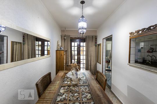 Sala de Jantar de casa à venda com 5 quartos, 280m² em Parque São Jorge, São Paulo