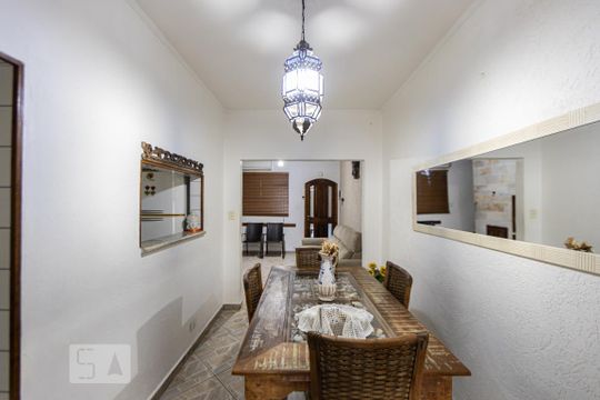 Sala de Jantar de casa à venda com 5 quartos, 280m² em Parque São Jorge, São Paulo