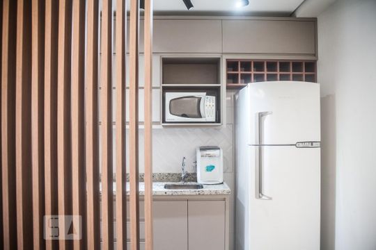 Cozinha de apartamento à venda com 1 quarto, 41m² em Santa Efigênia, São Paulo