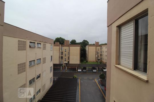 Vista sala de apartamento à venda com 2 quartos, 55m² em São José, São Caetano do Sul