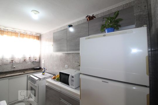 Cozinha de apartamento à venda com 2 quartos, 55m² em São José, São Caetano do Sul