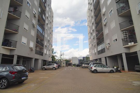 Área externa de apartamento para alugar com 2 quartos, 62m² em Santo Afonso, Novo Hamburgo