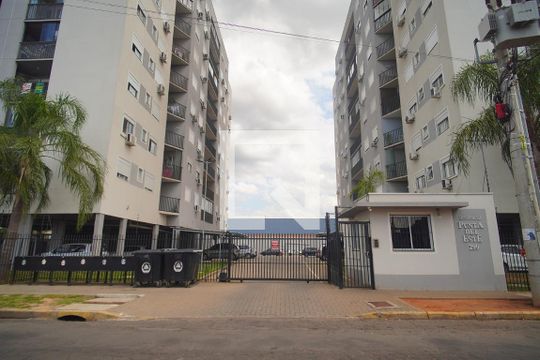 Fachada de apartamento para alugar com 2 quartos, 62m² em Santo Afonso, Novo Hamburgo