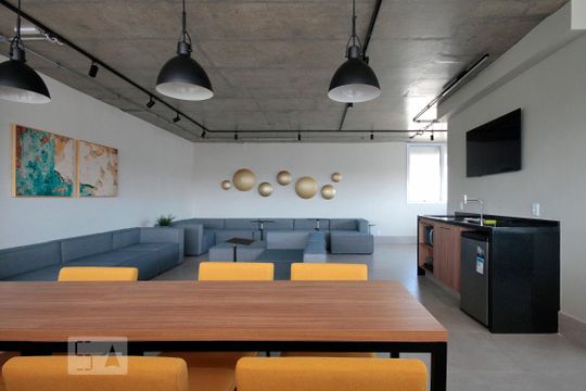 Salão de Festas de kitnet/studio para alugar com 1 quarto, 16m² em Bela Vista, São Paulo