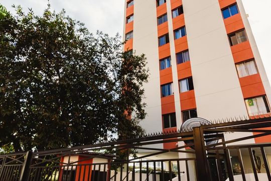 Fachada de kitnet/studio para alugar com 1 quarto, 30m² em Campos Elíseos, São Paulo