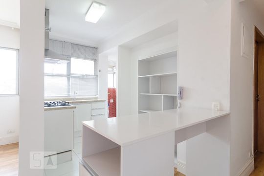 Cozinha de apartamento à venda com 2 quartos, 70m² em Campo Belo, São Paulo