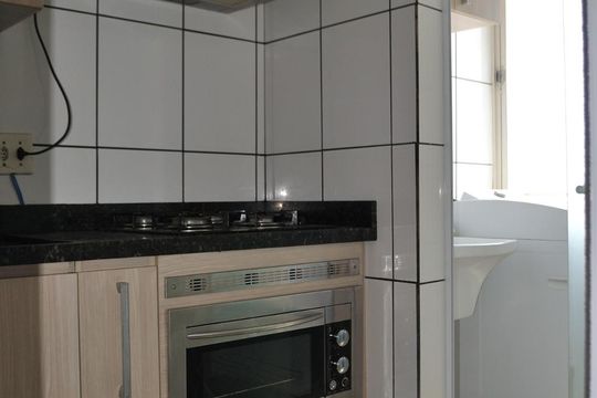 Cozinha de apartamento à venda com 1 quarto, 38m² em Ipiranga, São Paulo