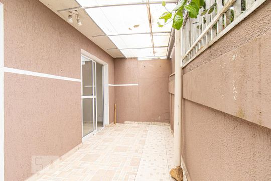 Varanda e Área de Serviço de apartamento para alugar com 1 quarto, 55m² em Prado Velho, Curitiba