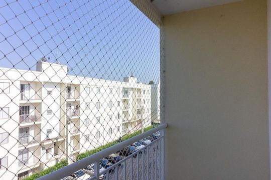 Varanda da Sala de apartamento para alugar com 2 quartos, 56m² em Jardim Caiapia, Cotia