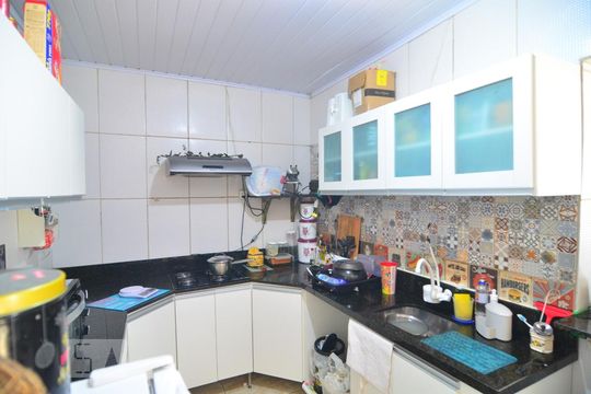 Cozinha de casa para alugar com 3 quartos, 60m² em Mathias Velho, Canoas