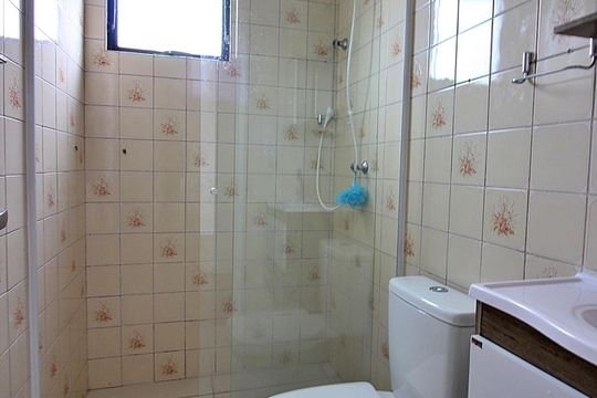 Banheiro de apartamento à venda com 2 quartos, 70m² em Assunção, São Bernardo do Campo