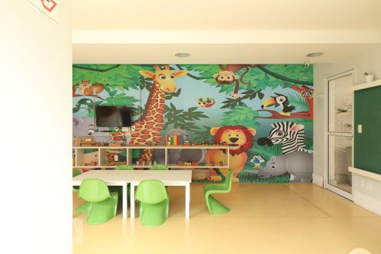 Área comum de apartamento para alugar com 2 quartos, 45m² em Liberdade, São Paulo