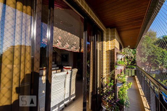 Varanda da Sala de apartamento à venda com 4 quartos, 239m² em Gragoatá, Niterói