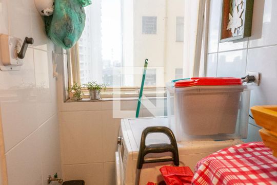 Área de Serviço de apartamento à venda com 1 quarto, 47m² em Água Branca, São Paulo
