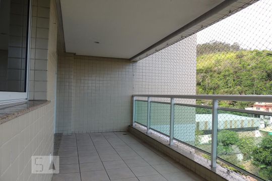 Varanda  de apartamento para alugar com 4 quartos, 128m² em Freguesia (Jacarepaguá), Rio de Janeiro