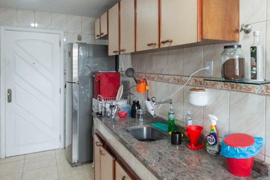 Cozinha e Área de Serviço de apartamento à venda com 2 quartos, 86m² em Andaraí, Rio de Janeiro