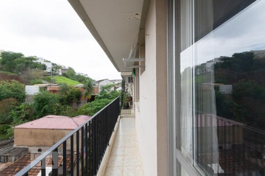 Varanda da Sala de apartamento à venda com 2 quartos, 86m² em Andaraí, Rio de Janeiro