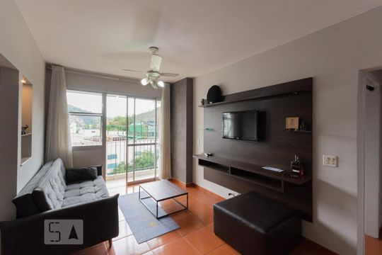Sala de apartamento à venda com 2 quartos, 86m² em Andaraí, Rio de Janeiro