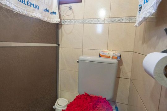 Banheiro da Suíte 1 de casa para alugar com 5 quartos, 350m² em Primavera, Novo Hamburgo