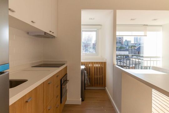 Cozinha de kitnet/studio para alugar com 1 quarto, 47m² em Ipiranga, São Paulo