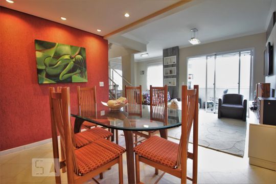 Sala de apartamento para alugar com 3 quartos, 159m² em Vila Suzana, São Paulo