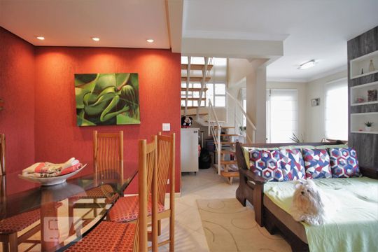 Sala de apartamento para alugar com 3 quartos, 159m² em Vila Suzana, São Paulo