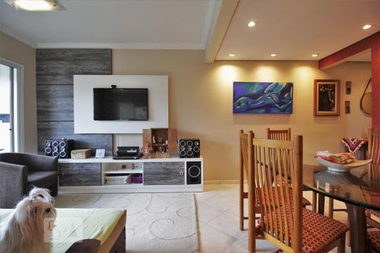 Sala de apartamento para alugar com 3 quartos, 159m² em Vila Suzana, São Paulo