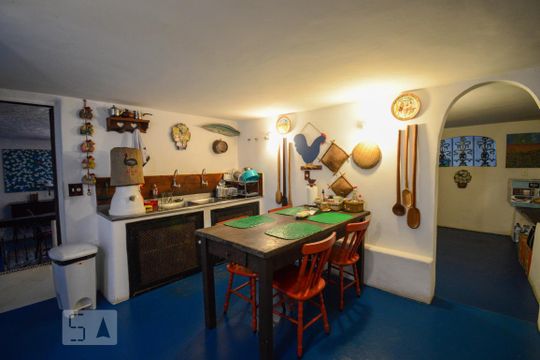 Cozinha de casa à venda com 6 quartos, 500m² em São Conrado, Rio de Janeiro