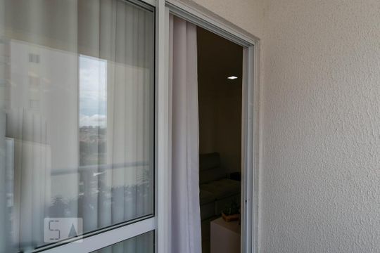Varanda da Sala de apartamento à venda com 2 quartos, 55m² em Planalto, Belo Horizonte