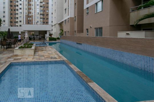Área comum - Piscina de apartamento à venda com 2 quartos, 55m² em Planalto, Belo Horizonte