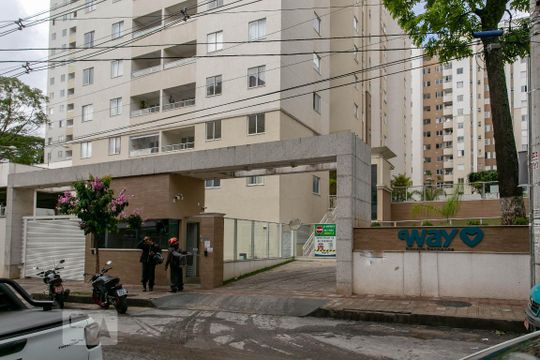 Fachada de apartamento à venda com 2 quartos, 55m² em Planalto, Belo Horizonte