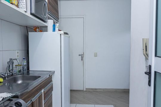 Cozinha de apartamento à venda com 2 quartos, 49m² em Jardim Vila Formosa, São Paulo