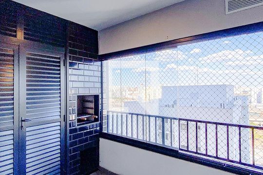 Varanda da Sala de apartamento para alugar com 2 quartos, 50m² em Brás, São Paulo