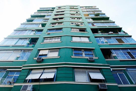 Fachada do Prédio de kitnet/studio para alugar com 1 quarto, 35m² em Centro, Rio de Janeiro