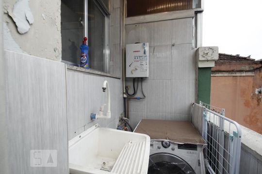 Área de Serviço de kitnet/studio para alugar com 1 quarto, 35m² em Centro, Rio de Janeiro