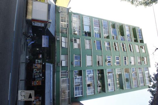 Fachada do Prédio de kitnet/studio para alugar com 1 quarto, 35m² em Centro, Rio de Janeiro