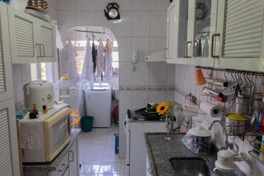 Cozinha de apartamento à venda com 2 quartos, 60m² em Lauzane Paulista, São Paulo