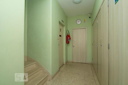 Área comum - Hall de Entrada de kitnet/studio à venda com 1 quarto, 55m² em Campos Elíseos, São Paulo