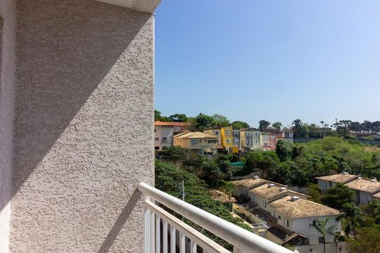 Varanda da Sala de apartamento para alugar com 2 quartos, 46m² em Jardim Barro Branco, Cotia