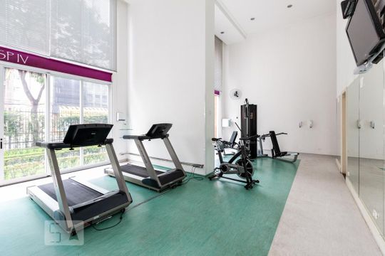 Academia de apartamento para alugar com 1 quarto, 85m² em Itaim Bibi, São Paulo