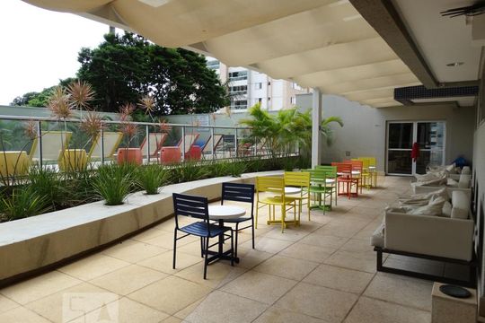Área comum de apartamento para alugar com 1 quarto, 33m² em Setor Bueno, Goiânia