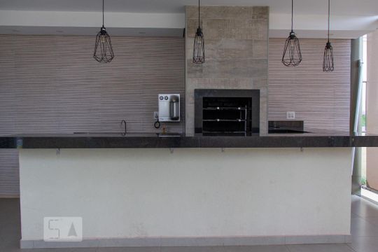Área comum - Churrasqueira de apartamento para alugar com 2 quartos, 45m² em City Ribeirão, Ribeirão Preto