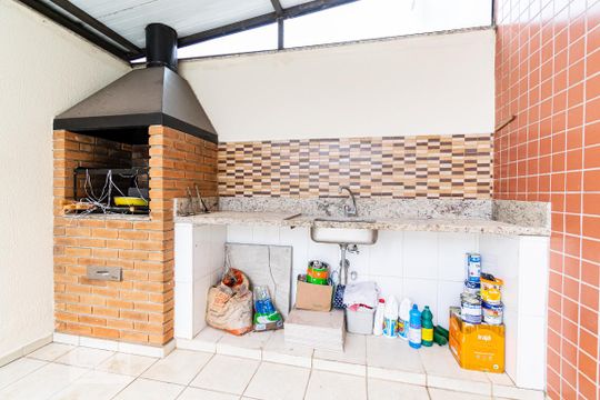 Área Gourmet de apartamento à venda com 3 quartos, 280m² em Mirandópolis, São Paulo