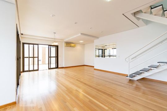 Sala de apartamento à venda com 3 quartos, 280m² em Mirandópolis, São Paulo