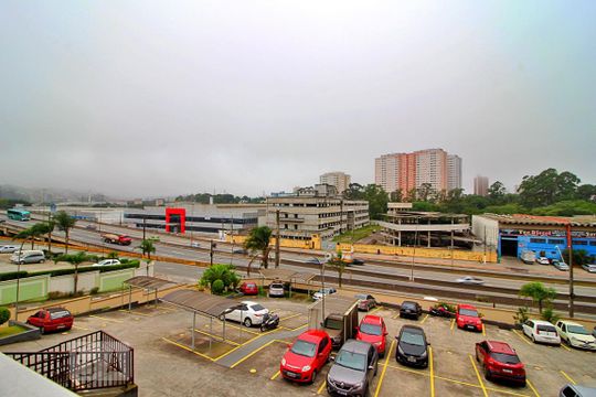 Vista da Varanda de apartamento para alugar com 3 quartos, 69m² em Parque São Vicente, Mauá